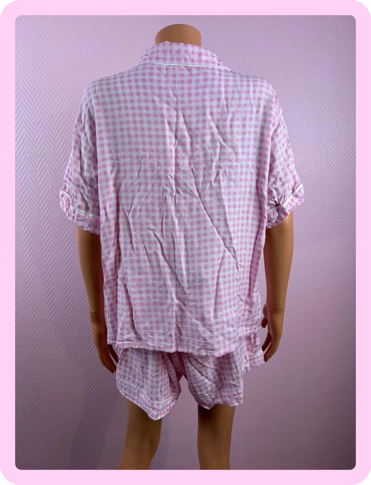 Ensemble, pyjama, short femme, Primark, taille 46, 48- – photo 6
